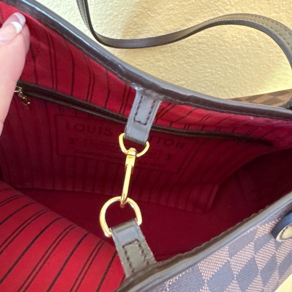 Louis Vuitton Neverfull NM MM Damier tote and wristlet - Picture 6 of 17